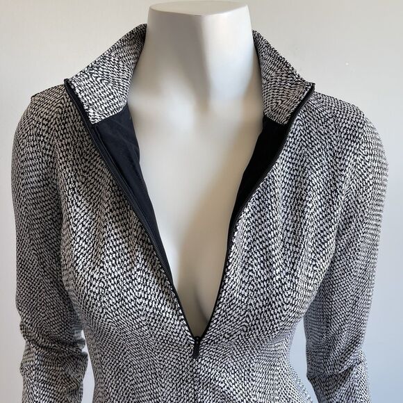 Athleta Size Small Delancey Textured Half Zip Long Sleeve Dress Athleisure - Picture 7 of 14